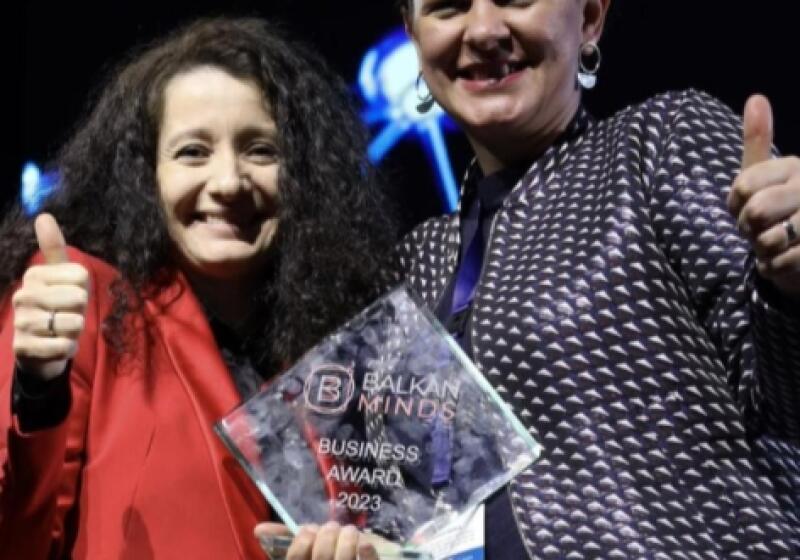 Bild von 2023 BALKAN BUSINESS AWARD für Dr. Azra Dedic